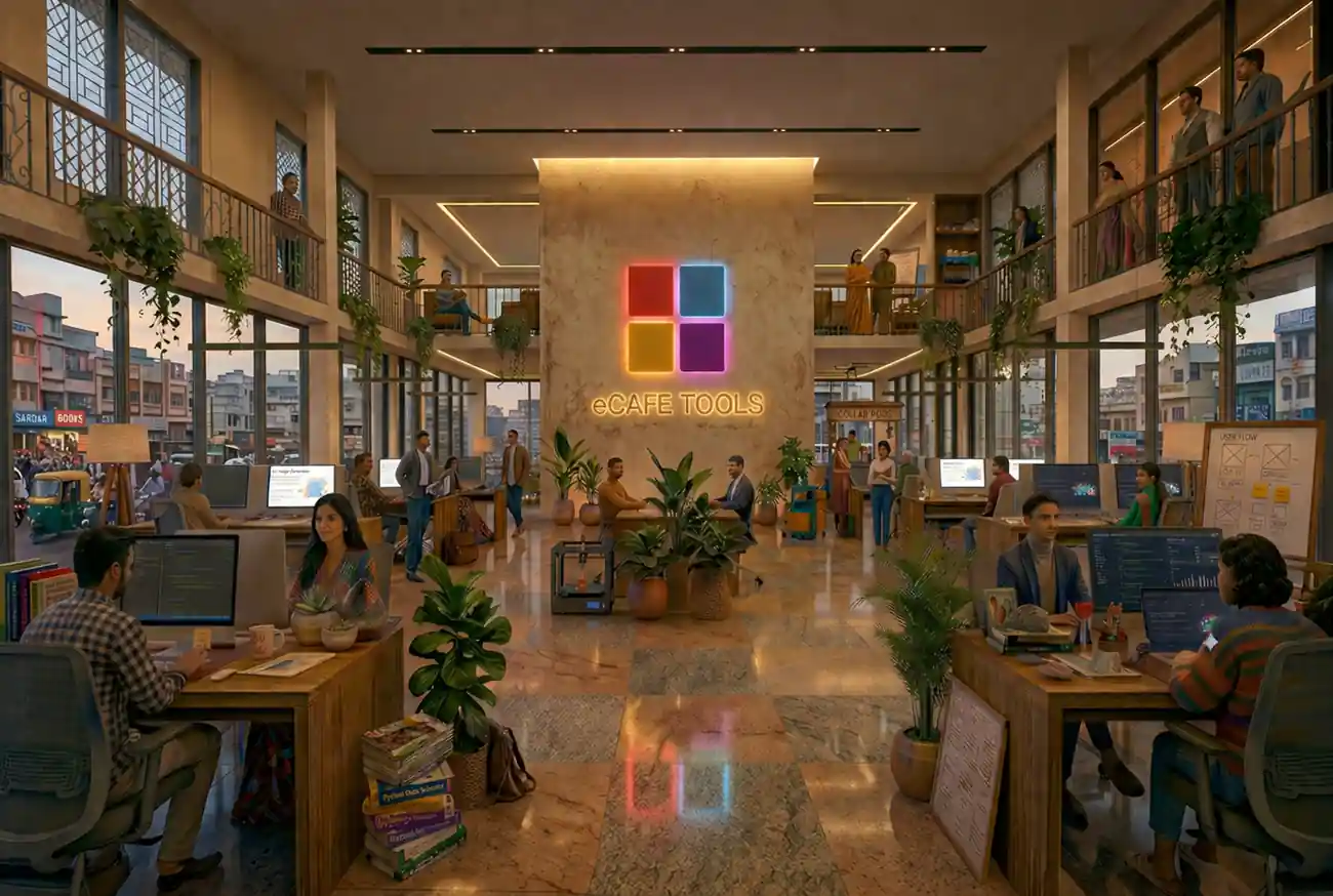 Cyber Cafe Digital India